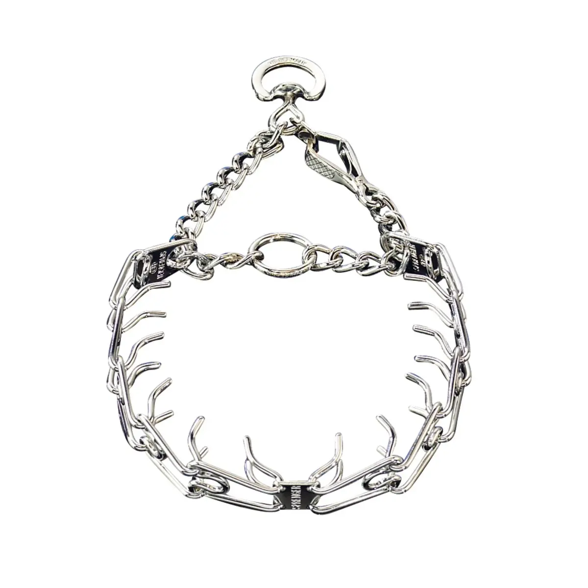 Herm Sprenger Chrome Plated Steel Training Prong Collar with Quick Release Snap for Dogs, Small, 2.25mm, 16-Inch (Neck Size up to 12-13 inches) | 40cm (16in) x 2.25mm - view 2