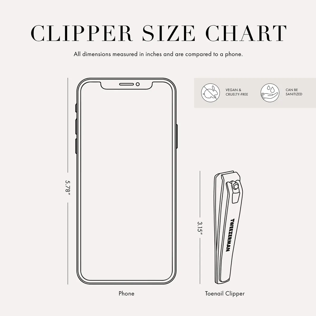 Tweezerman Toenail Clipper Stainless Steel | Precise, Durable & Easy to Clean - view 5