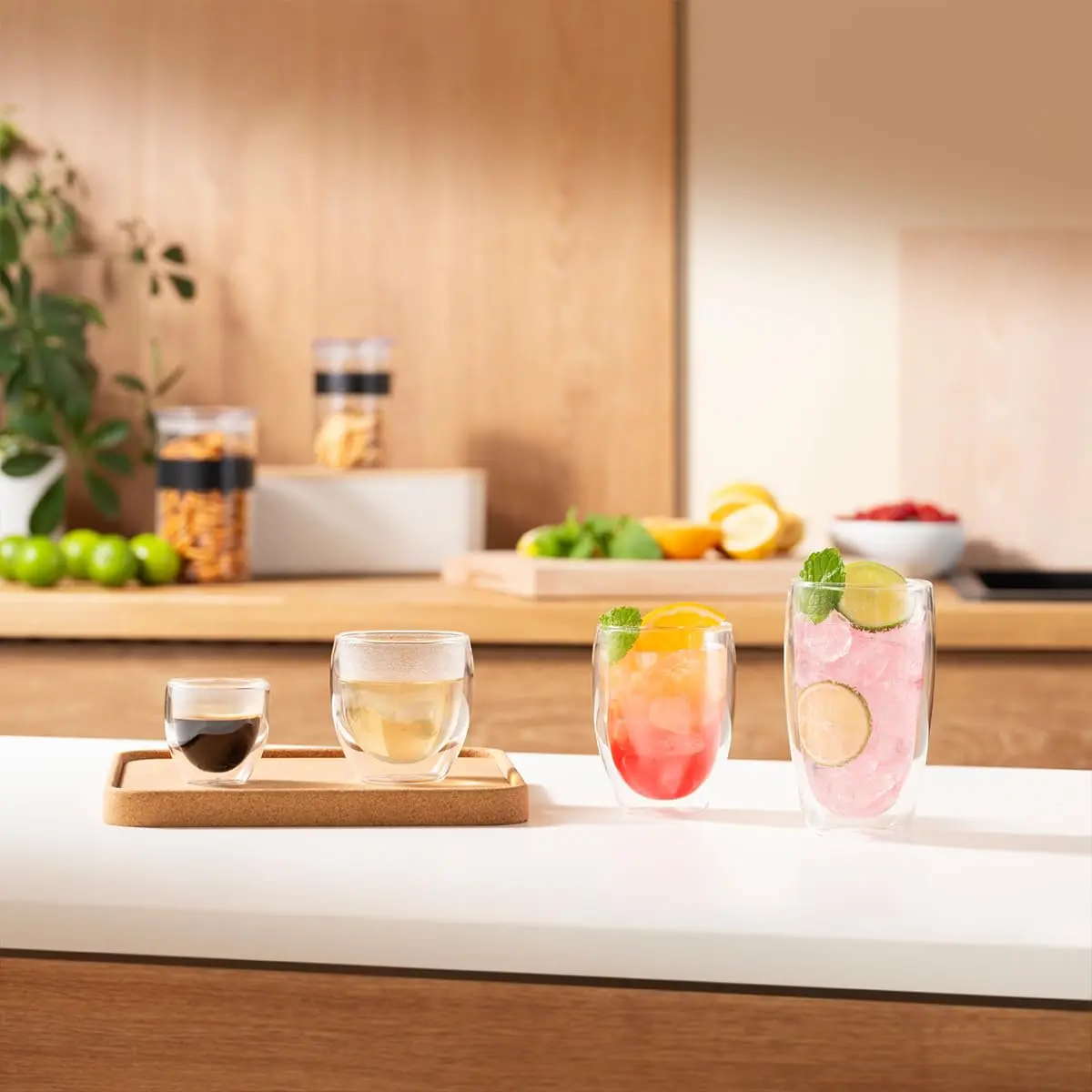 Bodum PAVINA Double Walled Thermo Glasses 0.35 L | Insulated, 12 oz Pair - view 4