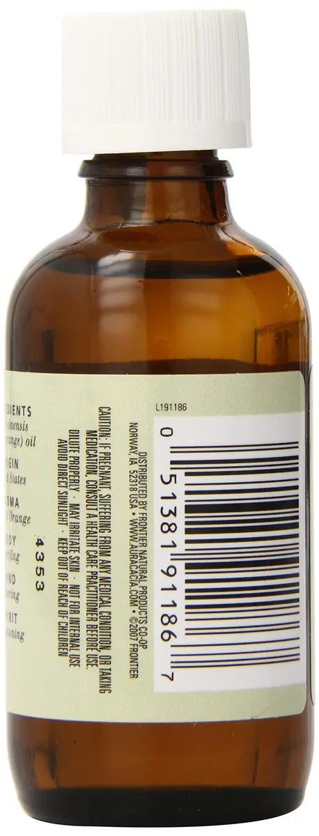 Aura Cacia Cheering Sweet Orange Essential Oil 2 Fl Oz | Uplifting Citrus Aroma for Mood & Diffusing - view 3