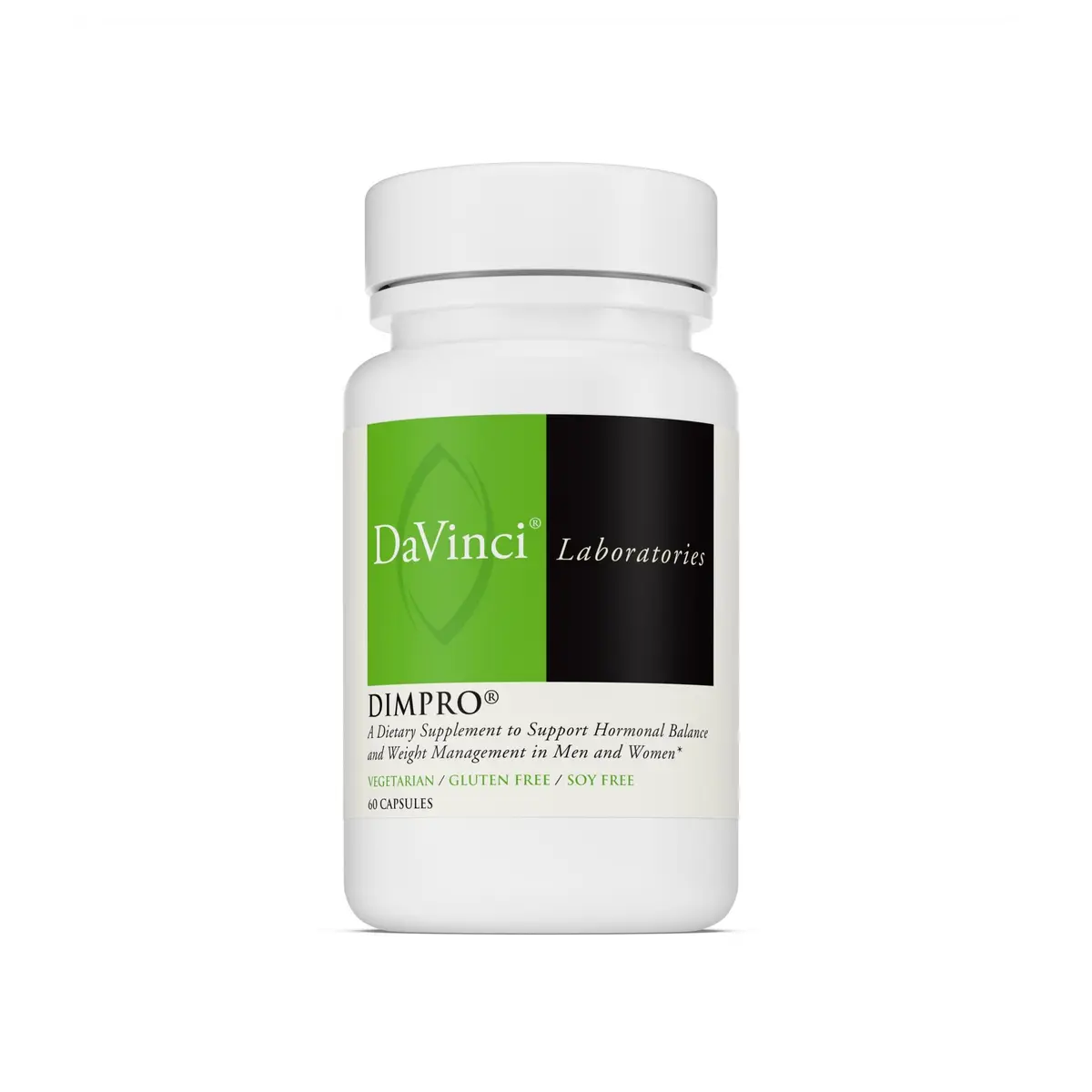 DAVINCI DimPro 60 Capsules | Hormonal Balance & Weight Support, Vegetarian - main product image