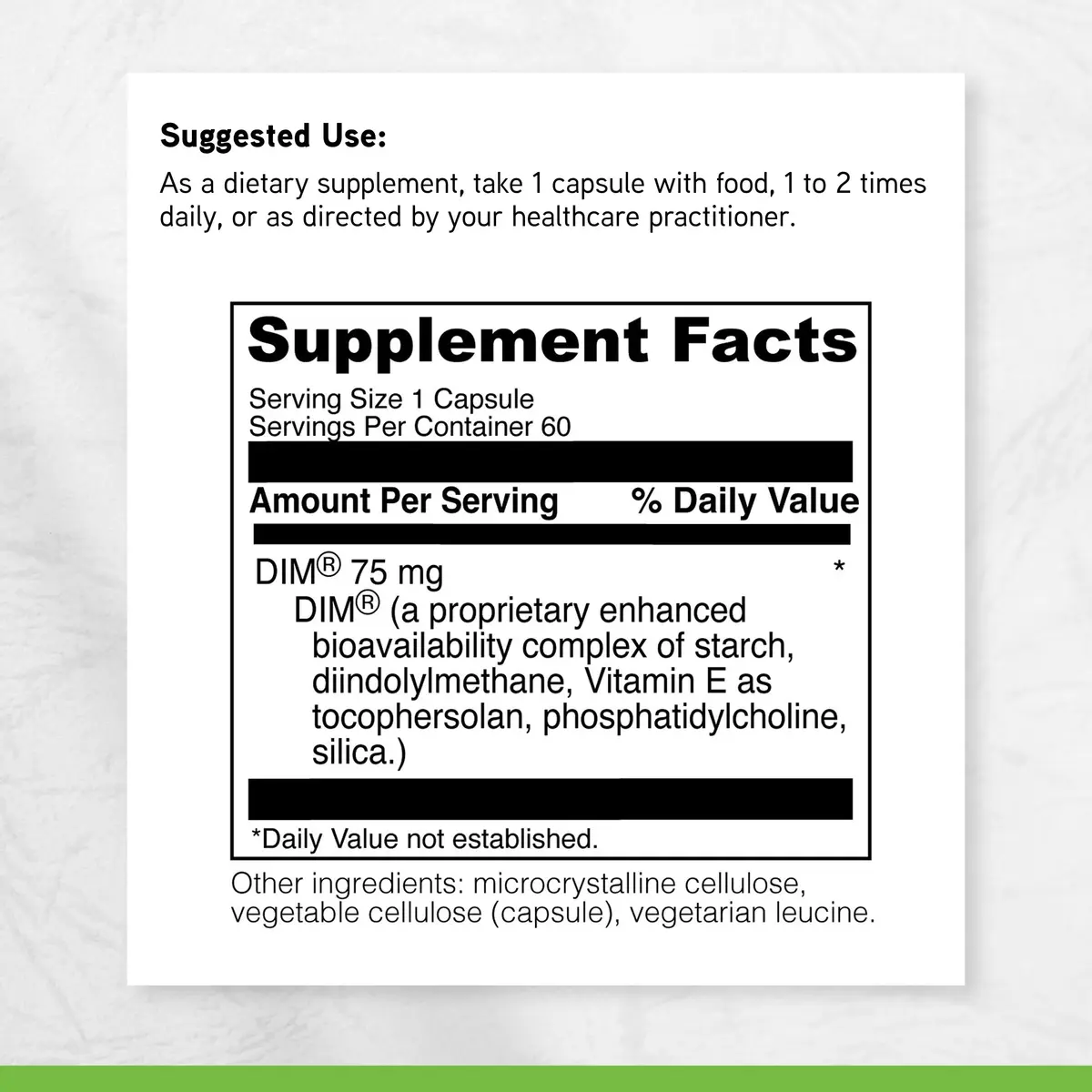 DAVINCI DimPro 60 Capsules | Hormonal Balance & Weight Support, Vegetarian - view 6