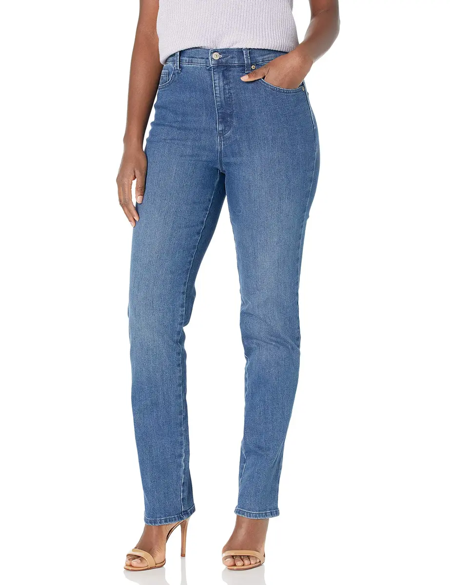 Gloria Vanderbilt Amanda High Rise Tapered Jeans 6 Short | Classic Fit & Versatile Style - main product image