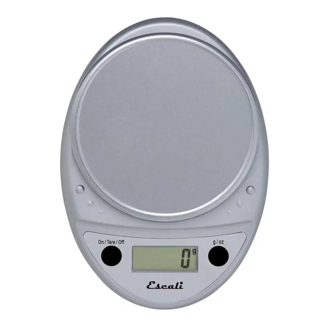 Escali Primo Digital Kitchen Scale with Tare Function, 5000g (11 lb) Capacity, Chrome | Precise Weight Measuring for Baking and Portion Control - view 2