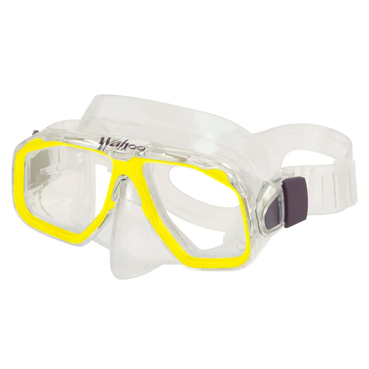 AKONA Wahoo Jr Snorkeling Mask with Silicone Skirt and Tempered Glass | Youth Size, Clear Seal, Adjustable Strap - main product image