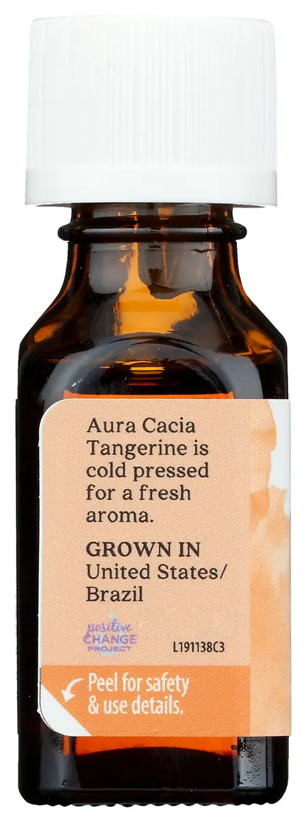 Aura Cacia Essential Oil, Tangerine, 0.5 Fl Oz | Uplifting & Refreshing Aromatherapy - view 5