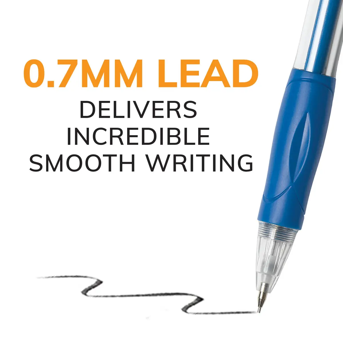 BIC Velocity Mechanical Pencils, Colorful Barrel, 12-Count, 0.7mm | Smooth, Smudge-Free Writing - view 3