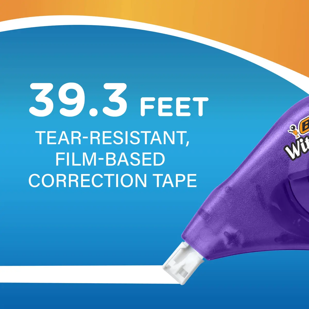 BIC Wite-Out EZ Correct Correction Tape 39.3 ft | Fast, Clean & Tear-Resistant Office & School Supply - view 3