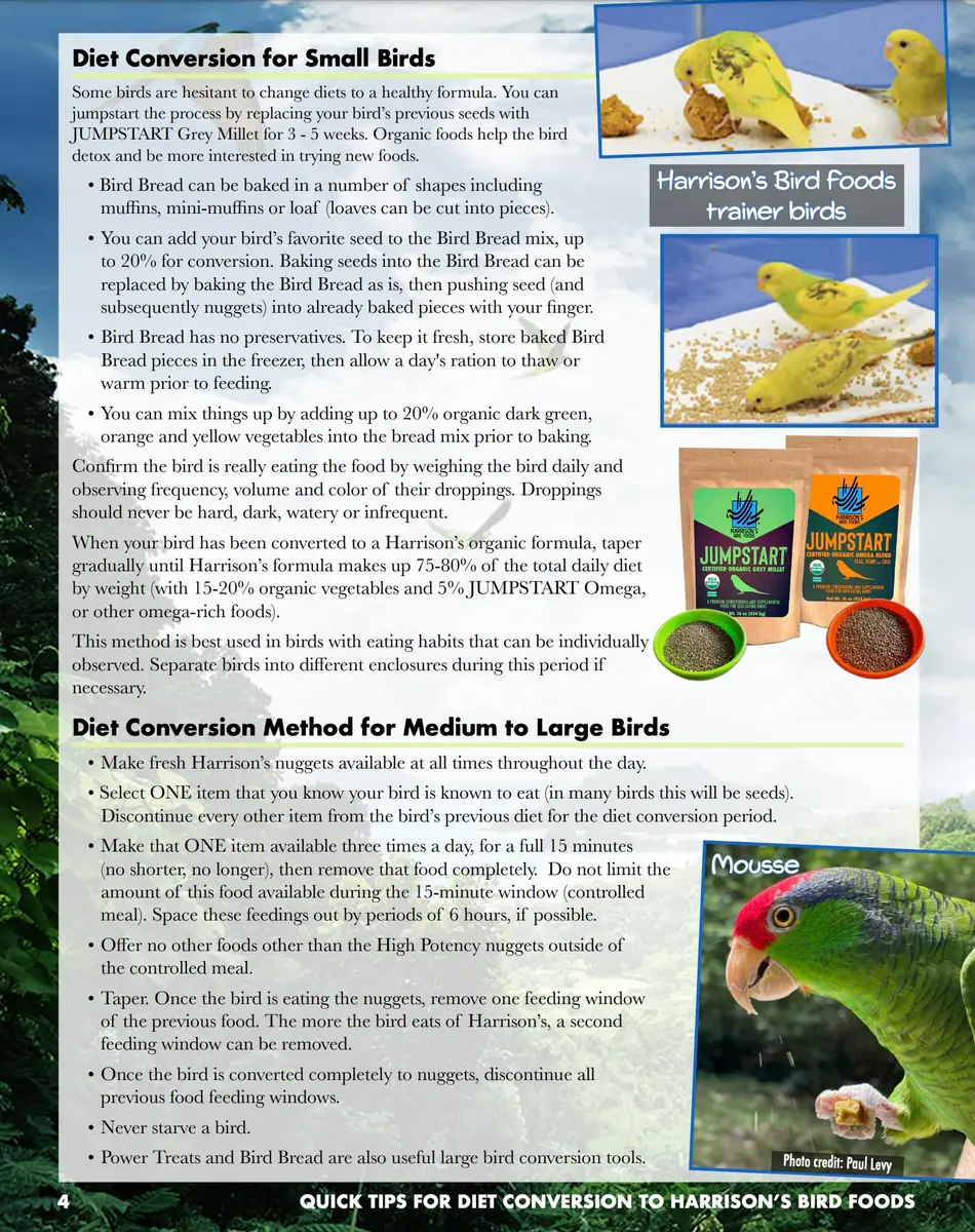 Harrison's Bird Foods Adult Lifetime Coarse 5lb | Certified Organic Non-GMO Bird Food for Medium & Large Parrots - view 6