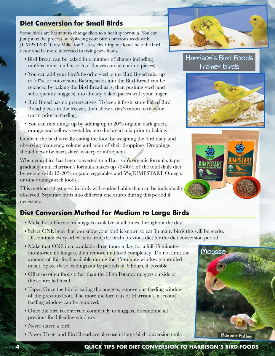 Harrison's Bird Foods Adult Lifetime Fine Certified Organic Non-GMO Formula Bird Food 454g (1lb) | Year-Round Maintenance Nutrition - view 5