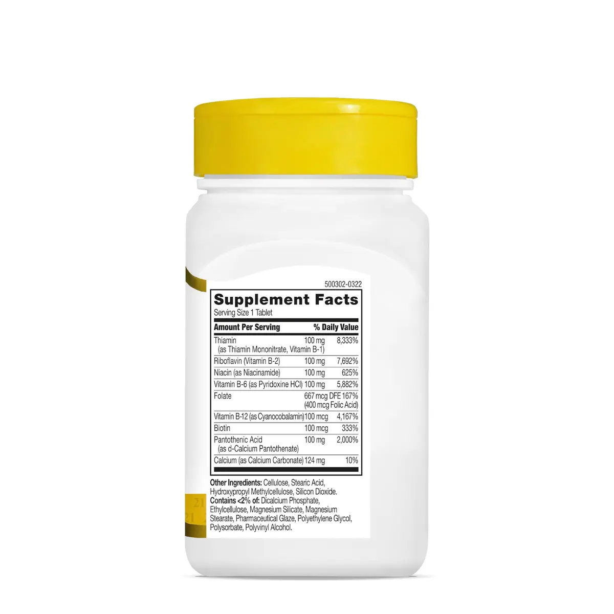 21st Century B-100 Complex Prolonged Release Tablets, Energy, 60 Count | Supports Energy & Nervous System - view 9