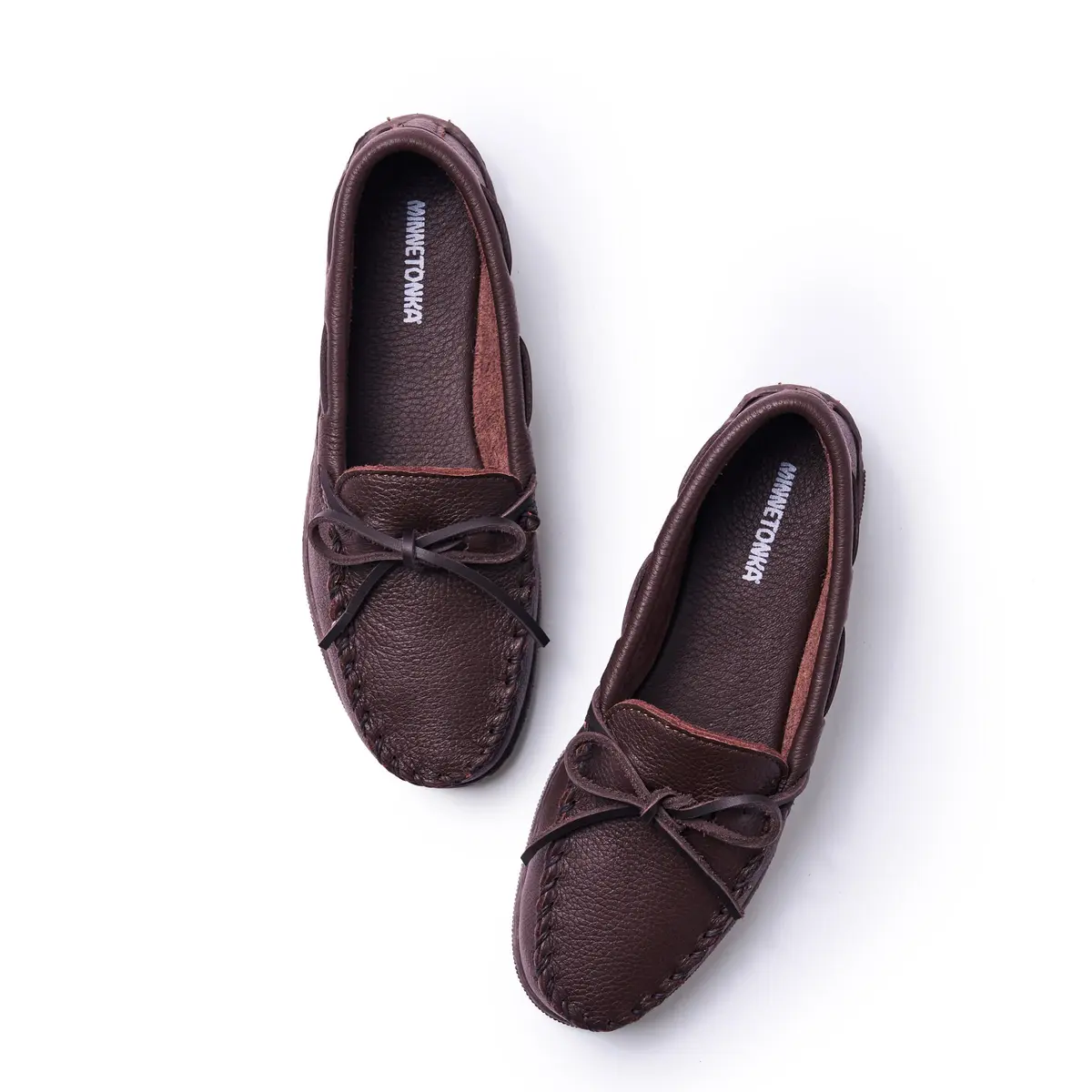 Minnetonka Moosehide Classic Moccasin 12 M US | Thick Moosehide Leather Casual Footwear - view 2
