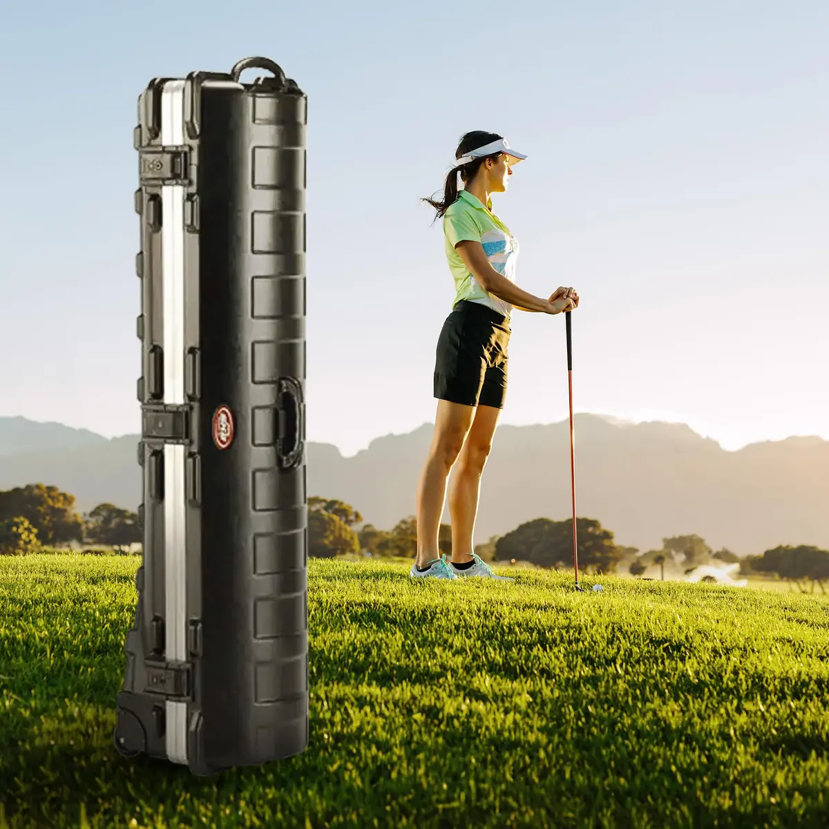 SKB Golf Travel Case 49 Inch | Heavy-Duty Impact-Resistant TSA Locking Latches - view 4