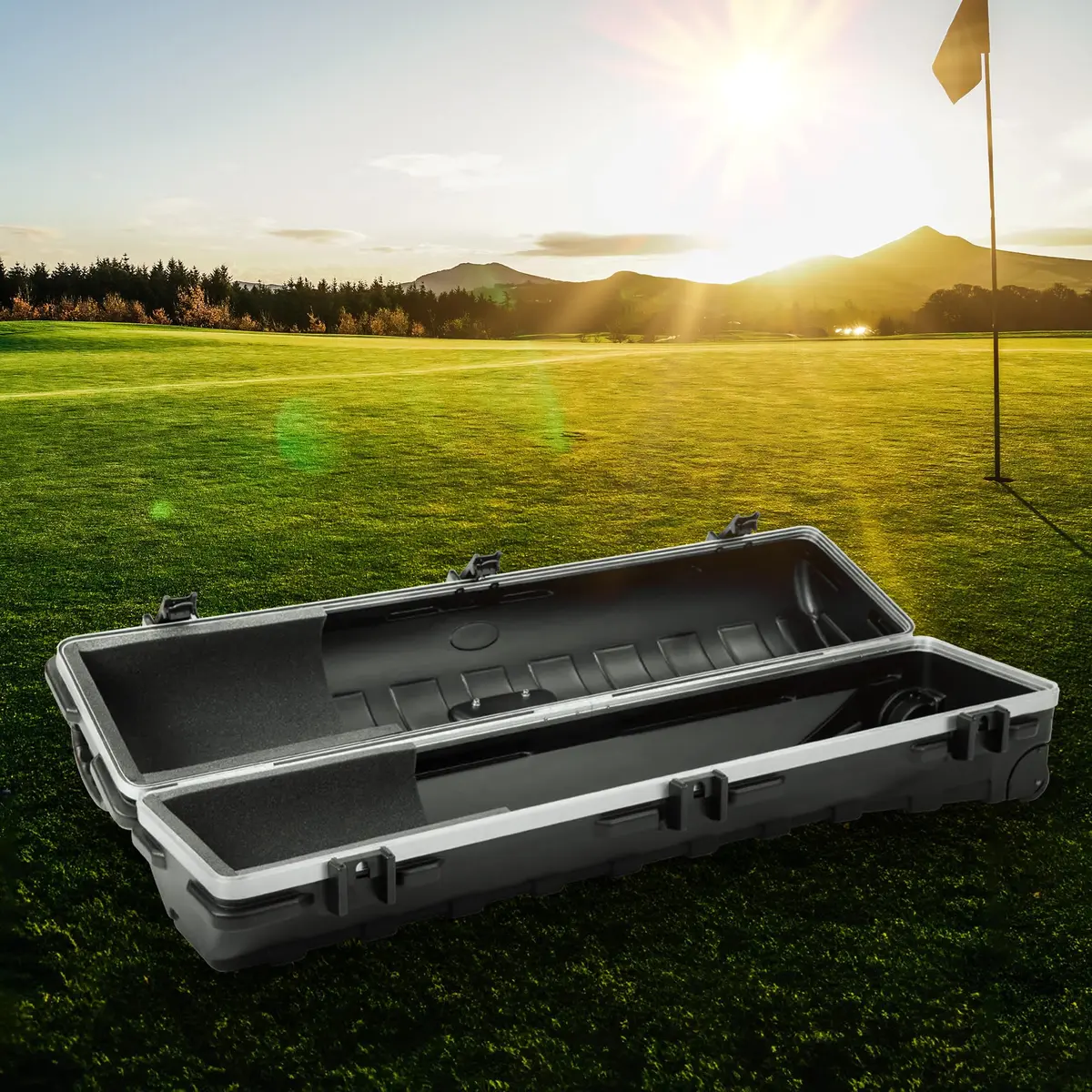SKB Golf Travel Case 49 Inch | Heavy-Duty Impact-Resistant TSA Locking Latches - view 5