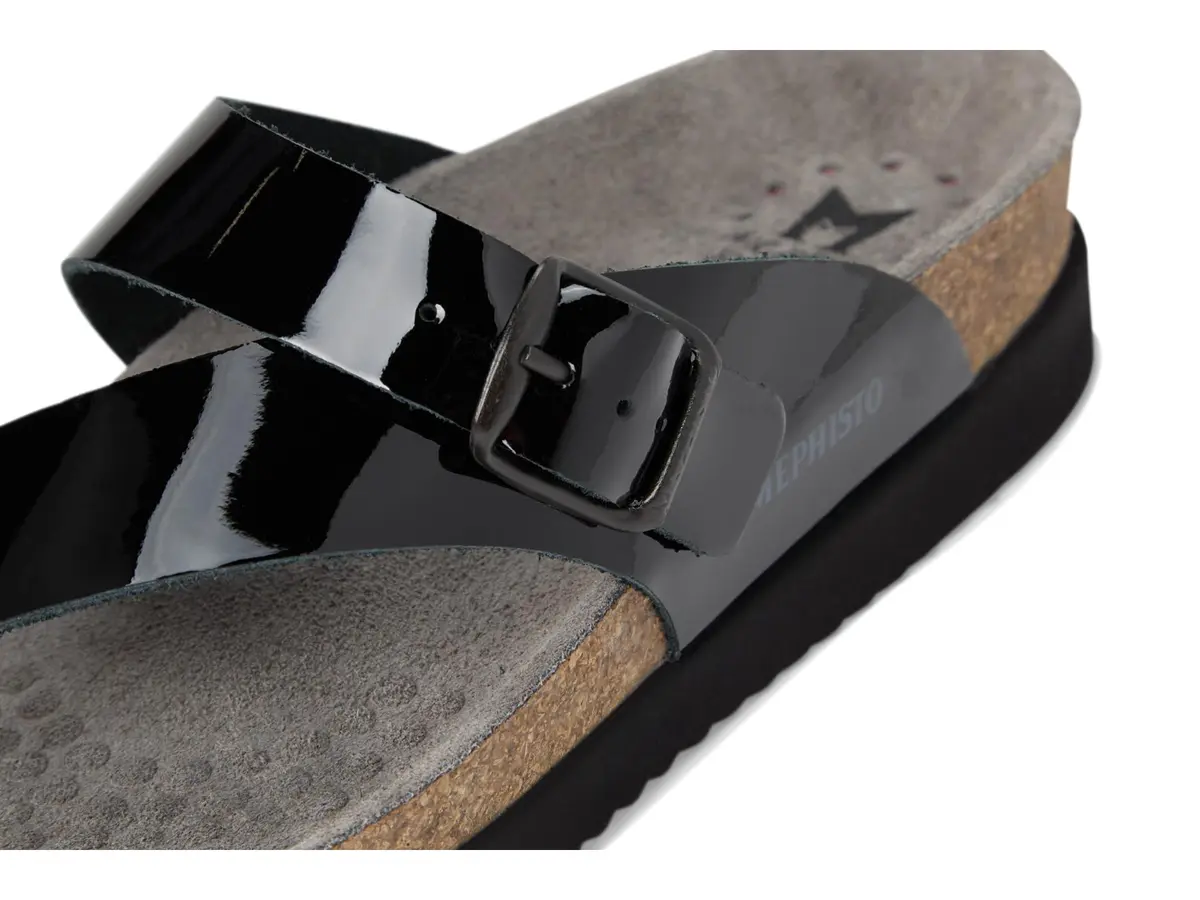 Mephisto Helen Sandals Black Patent Leather | Support & Style (70-120 chars) - view 6