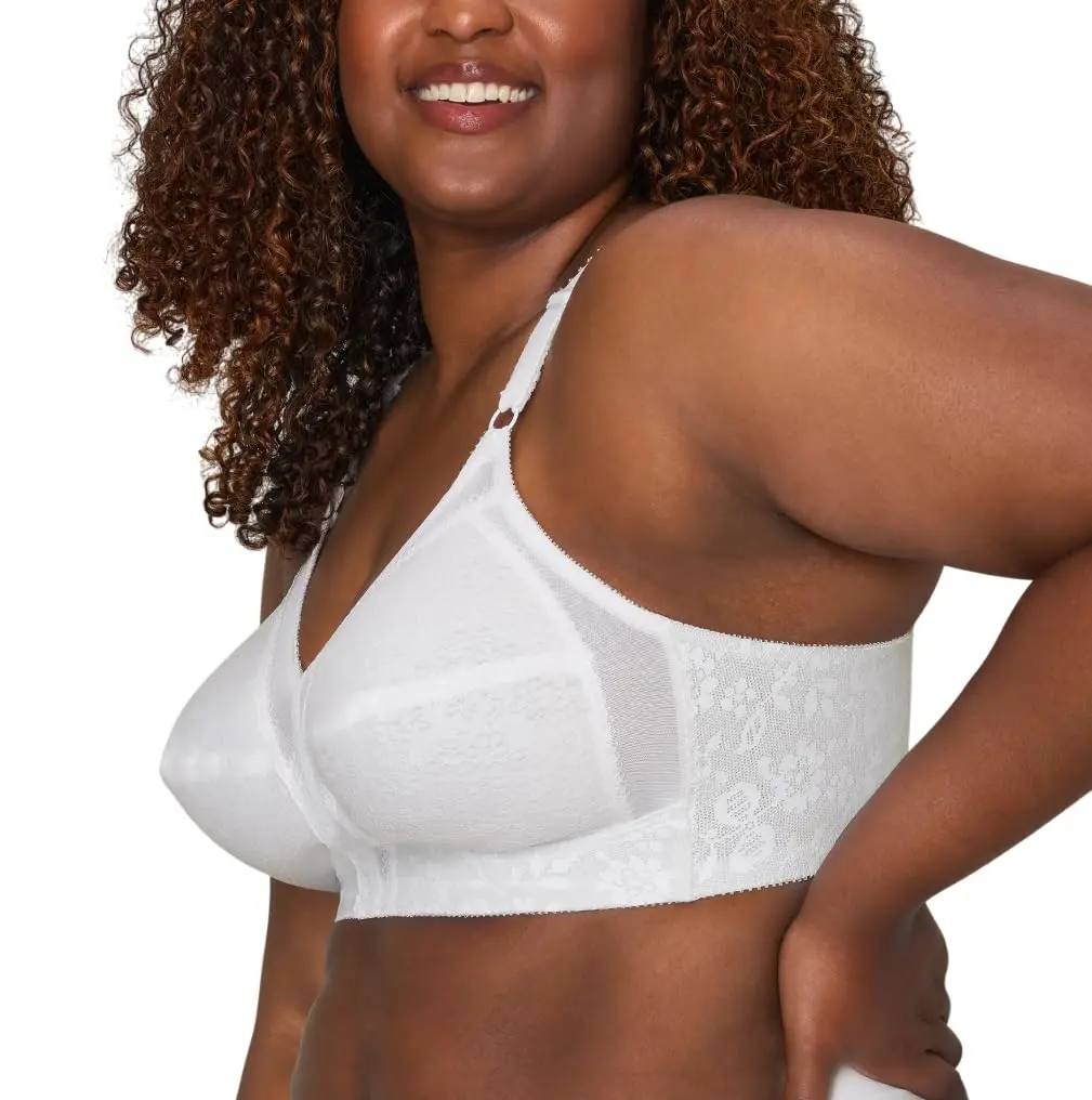PLAYTEX 18 Hour Wireless Support Bra White 34B | Support & Comfort in India - view 4