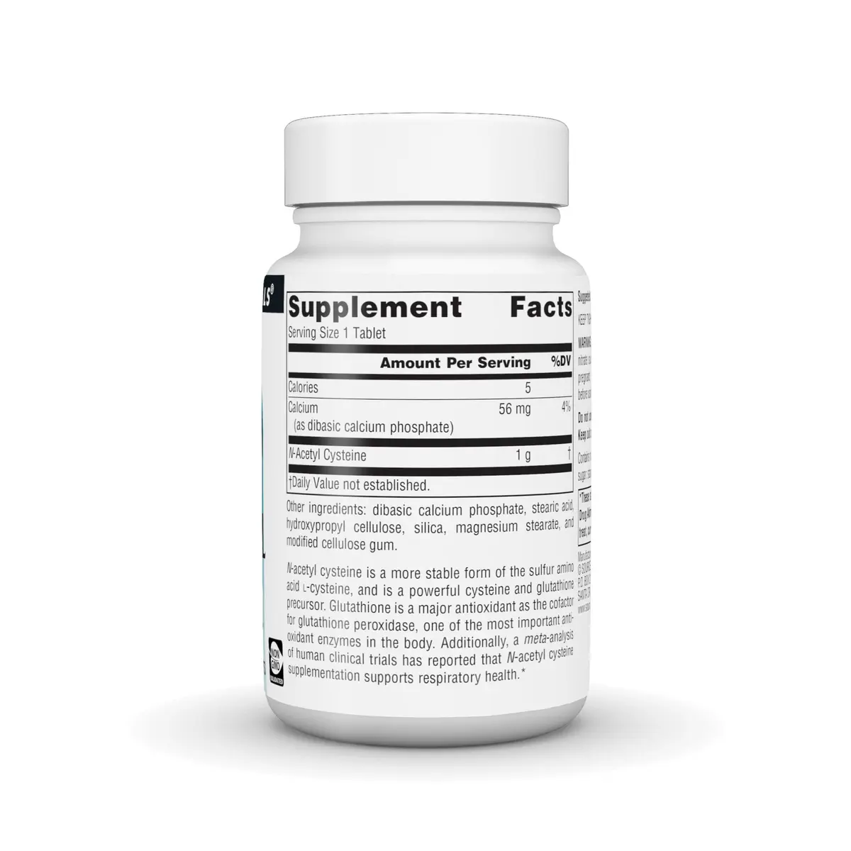 Source Naturals N-Acetyl Cysteine 1000 mg | Antioxidant Support for Optimal Health - view 3
