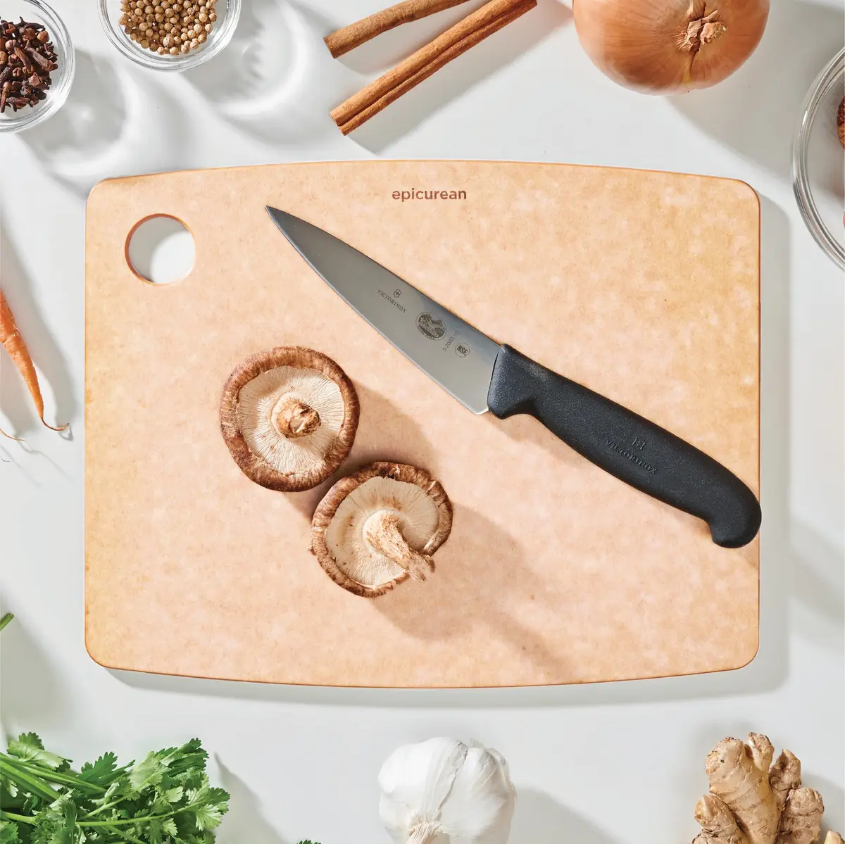 Epicurean Kitchen Series Cutting Board 17.5" × 13" Natural | Durable Composite Material for Everyday Use - view 2