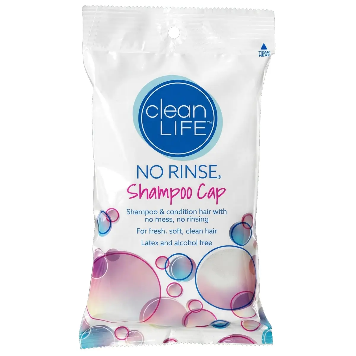 No-Rinse Waterless Shampoo Cap - Hypoallergenic, 1 Count | Effortless, Dignified Hair Care for Elderly & Bedridden - main product image