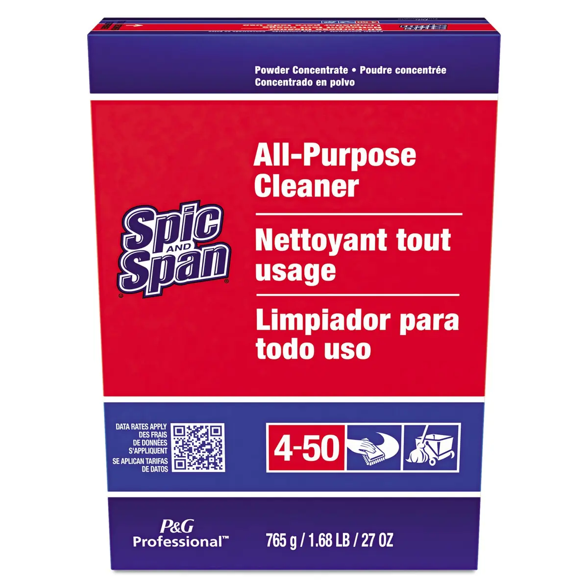 Procter & Gamble Spic and Span Powder All-Purpose Cleaner 27 oz | Versatile, Phosphate-Free, Water Softening (70-120 chars) - main product image
