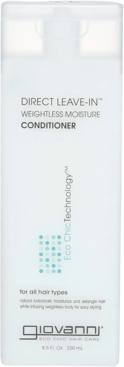 GIOVANNI Direct Leave In Weightless Moisture Conditioner 8.5 oz | Moisturizes & Detangles, Vegan & Cruelty-Free - main product image