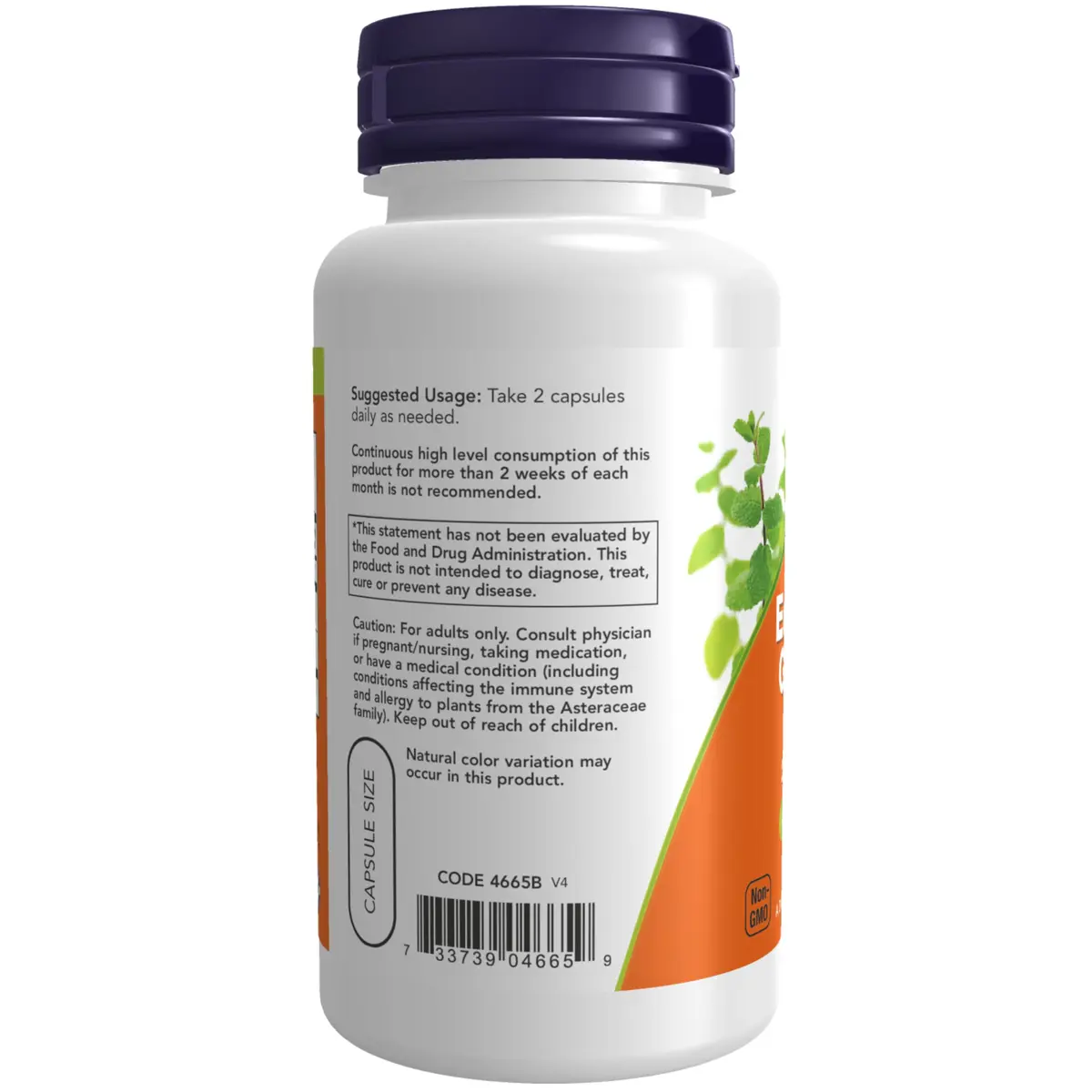NOW Supplements, Echinacea & Goldenseal Root, Herbal Blend, 100 Veg Caps | Immune Support with North American Roots - view 3