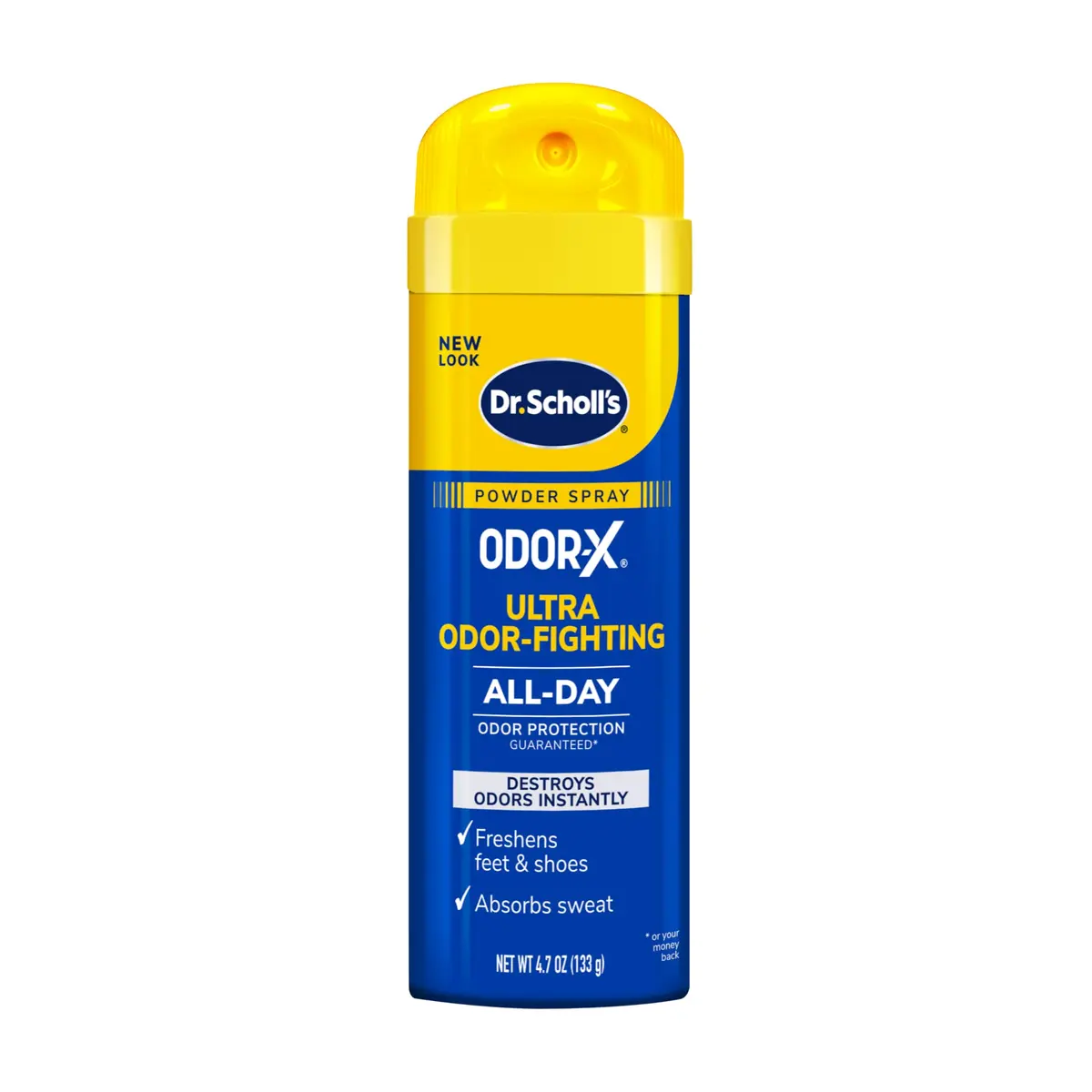 Dr. Scholl's Odor-X Odor-Fighting Spray Powder 138.9ml (4.7 Fl Oz) | All-Day Odor Protection & Sweat Absorption - main product image