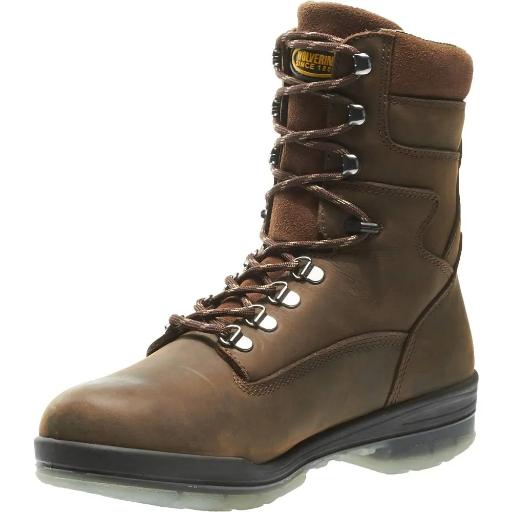 Wolverine Men's 8 Inch Durashock Work Boot, Stone, 9 US | High Performance Industrial Boot - view 6