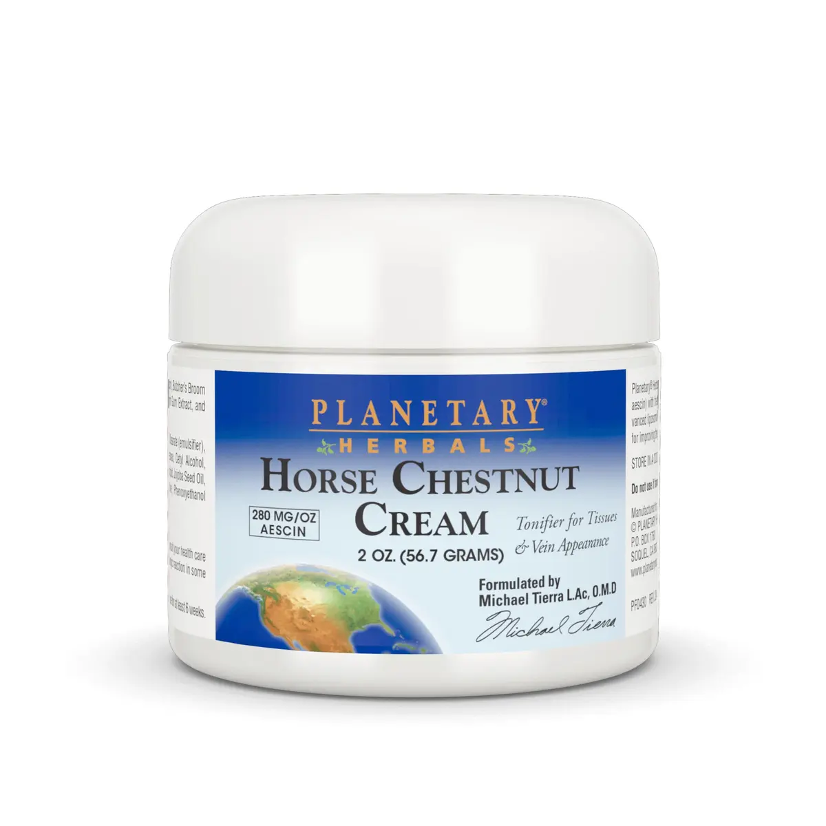 Planetary Herbals Horse Chestnut Cream 2 oz (59 ml) | Supports Vein Appearance - main product image