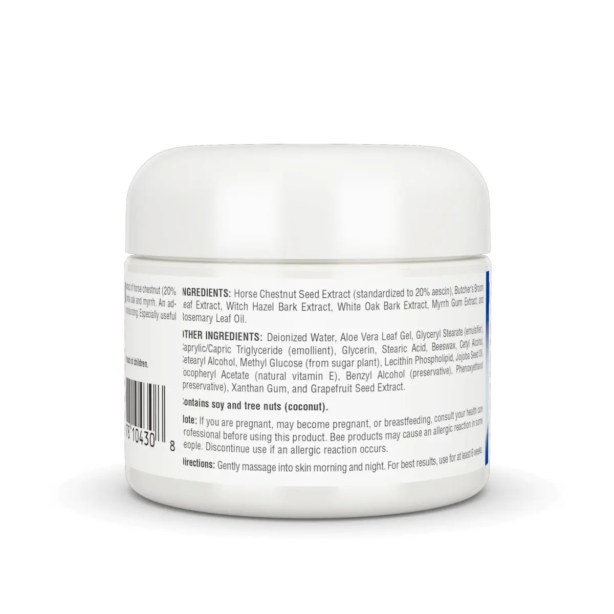 Planetary Herbals Horse Chestnut Cream 2 oz (59 ml) | Supports Vein Appearance - view 3