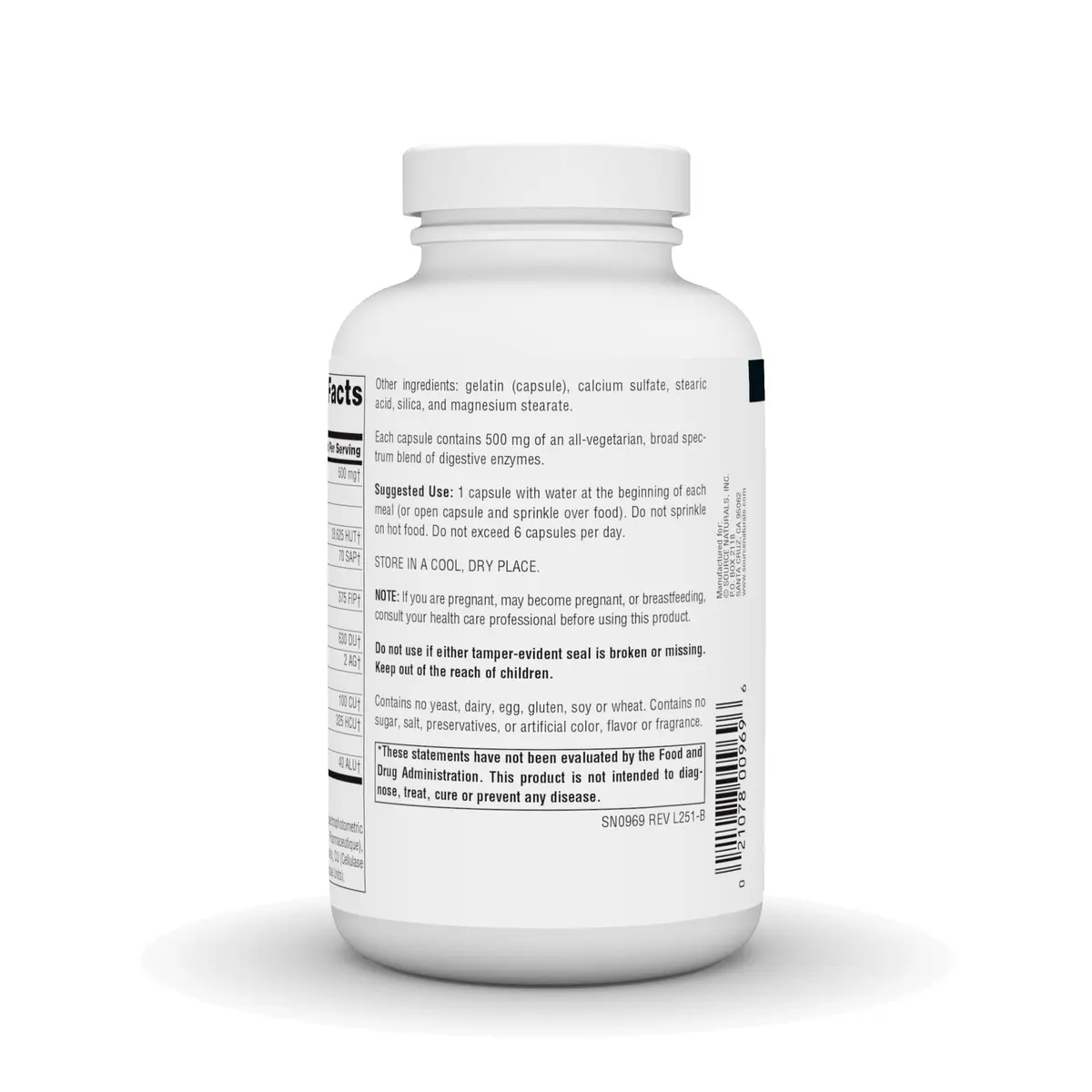 Source Naturals Essential Enzymes Digestive Aid* - 500mg | Digestive Support for Optimal Nutrition - view 4