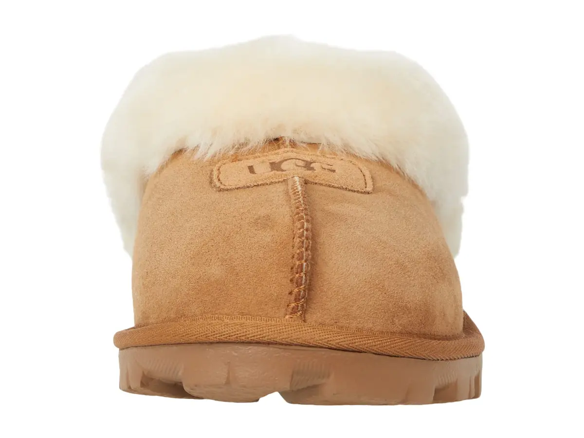 UGG Women's Coquette Slipper, Chestnut, 05 | Sheepskin Indoor-Outdoor Comfort - view 5
