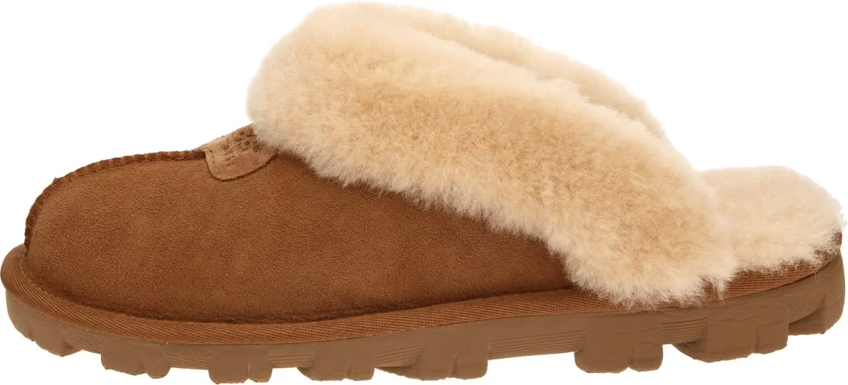 UGG Women's Coquette Slipper, Chestnut, 05 | Sheepskin Indoor-Outdoor Comfort - view 2