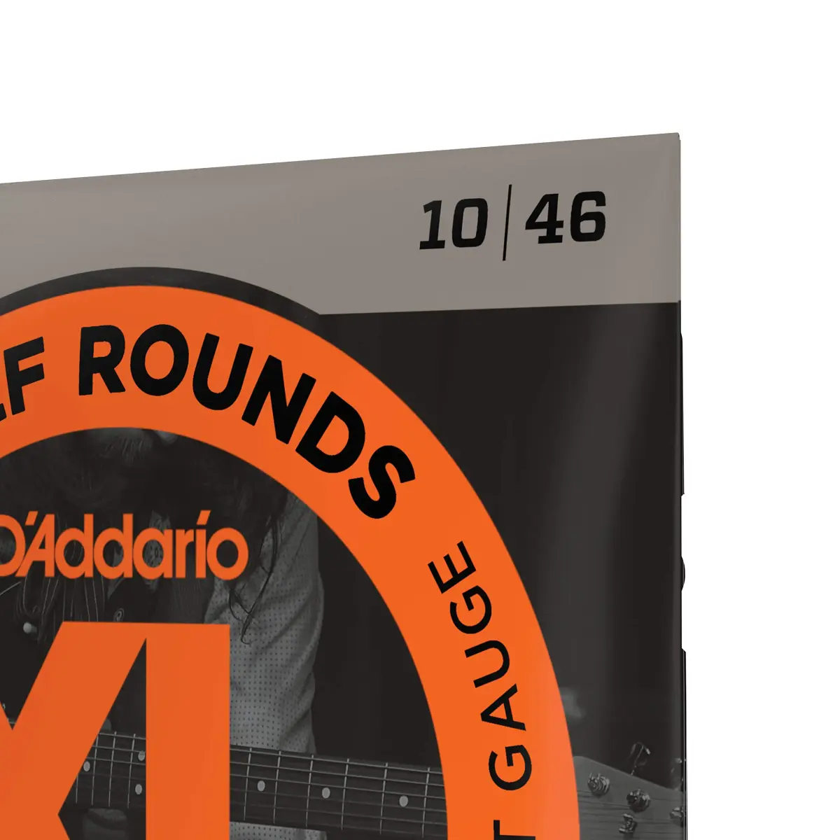 D'Addario XL Half Rounds Electric Guitar Strings EHR310 Regular Light 10-46 | Smooth Feel, Reduced Finger Noise - view 4