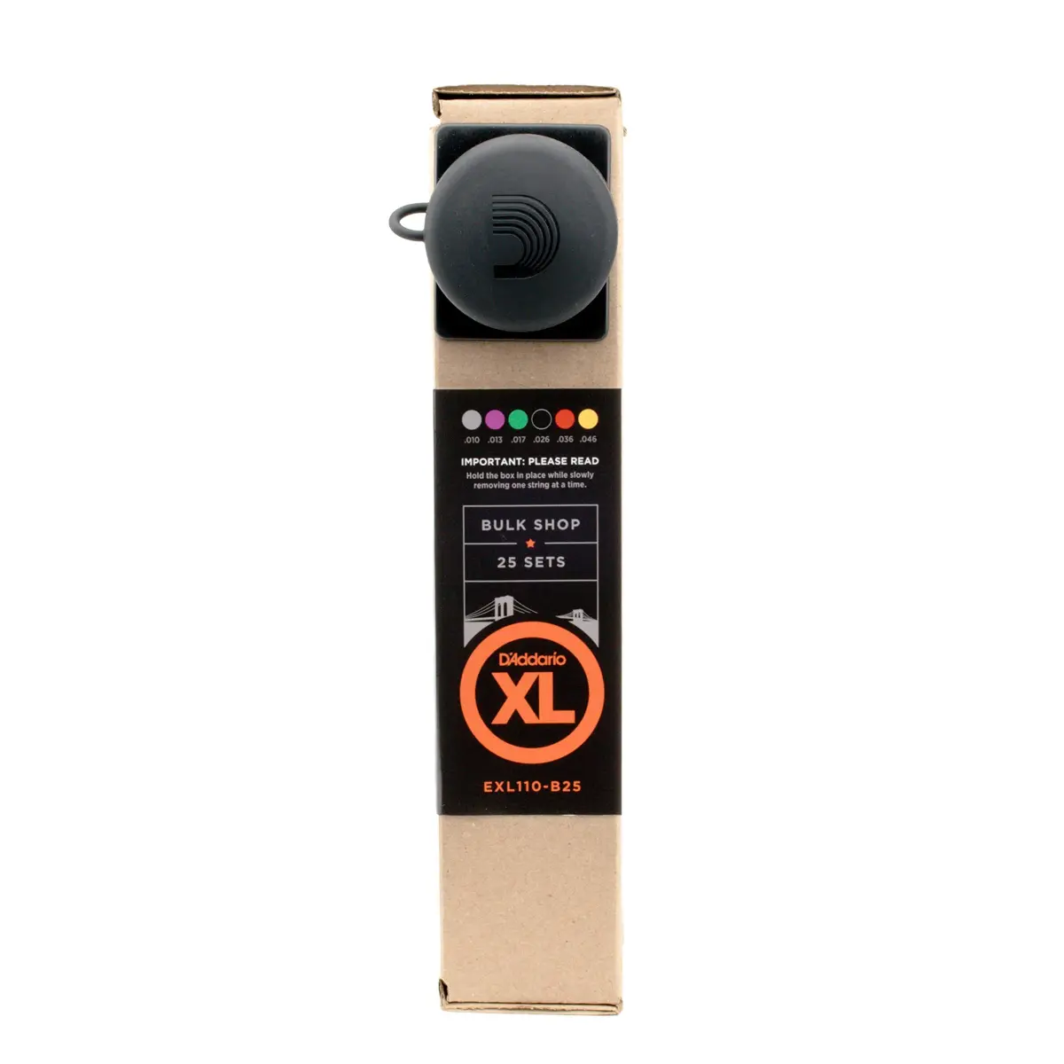 D'Addario XL Nickel EXL110-B25 Electric Guitar Strings, 10-46, 25 Sets | Bright Tone, Perfect Intonation - view 2
