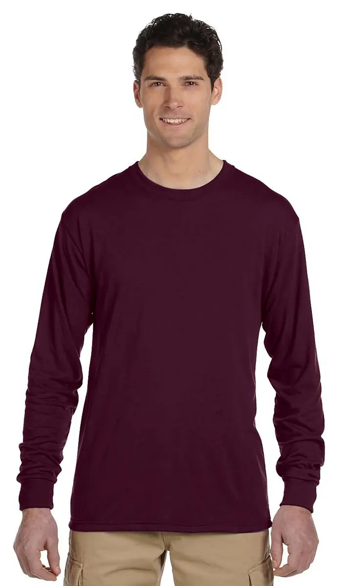 Jerzees Crew Neck Sweatshirt 8oz Poly/Cotton Blend Safety Green Adult Medium | Soft Pill-Resistant Fleece - view 2