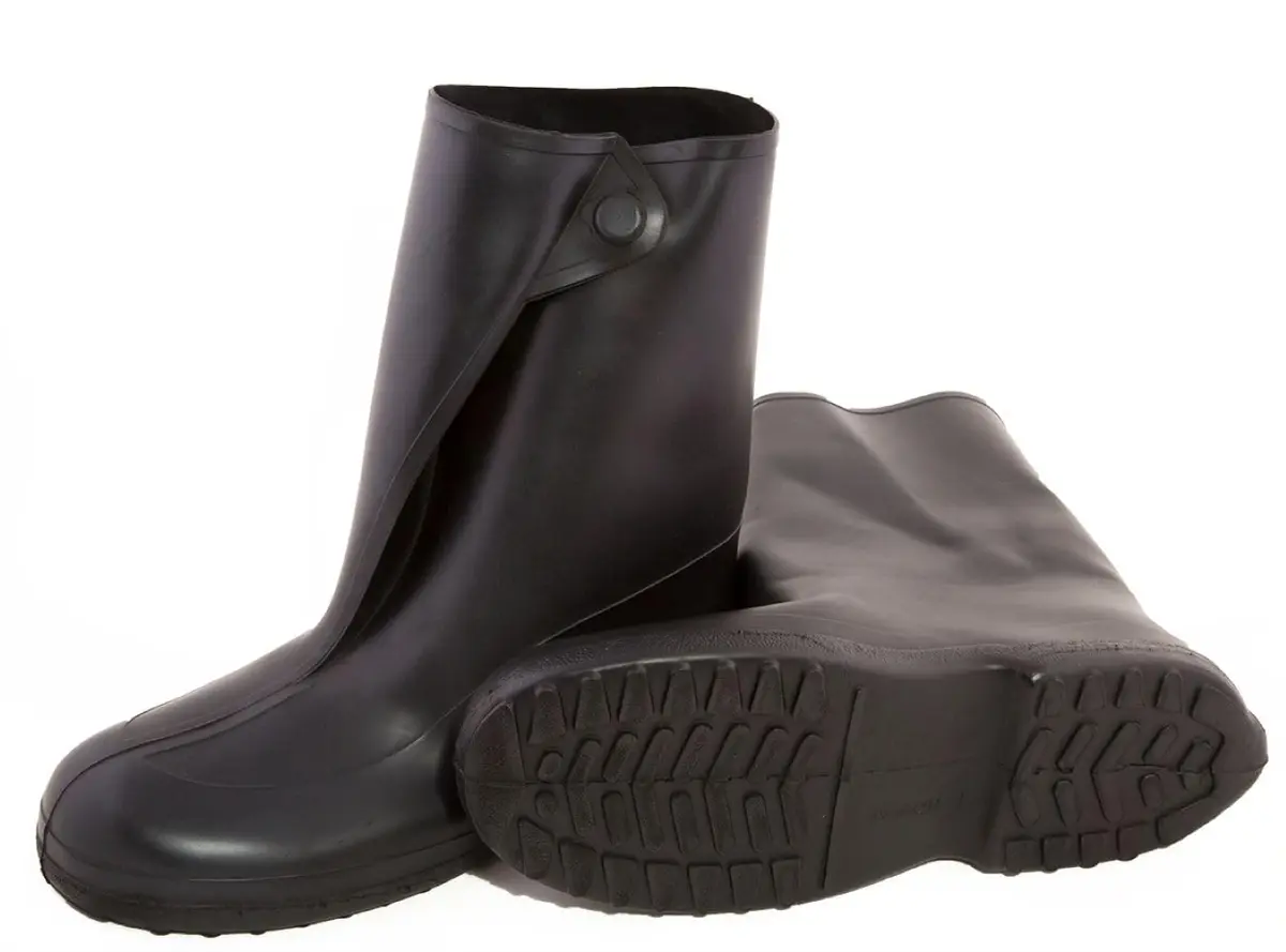TINGLEY Womens 10-inch Overshoe With Button Mid Calf Boot | Waterproof, Slip-Resistant, Heavy Duty - main product image