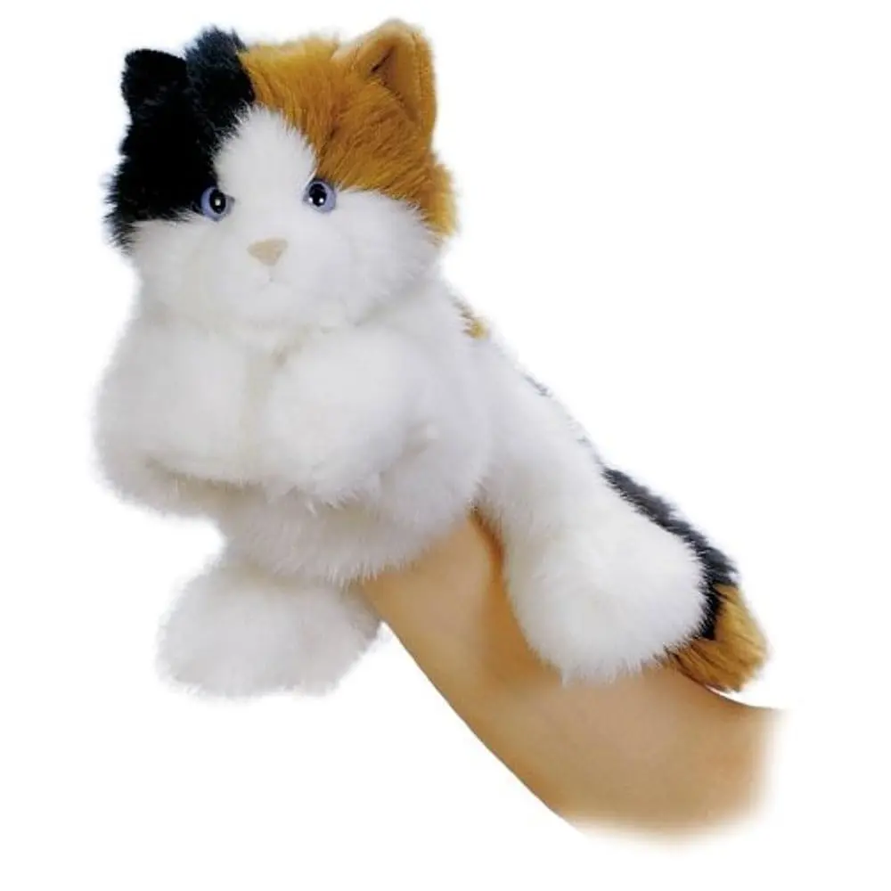 Aurora Esmeralda Hand Puppet 9" | Interactive Cat Plush Toy for Kids & Adults - main product image