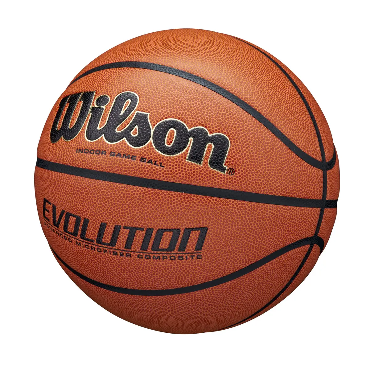 Wilson Evolution Official Size Game Basketball 29.5" (740g) | NFHS Approved Indoor Play - view 2