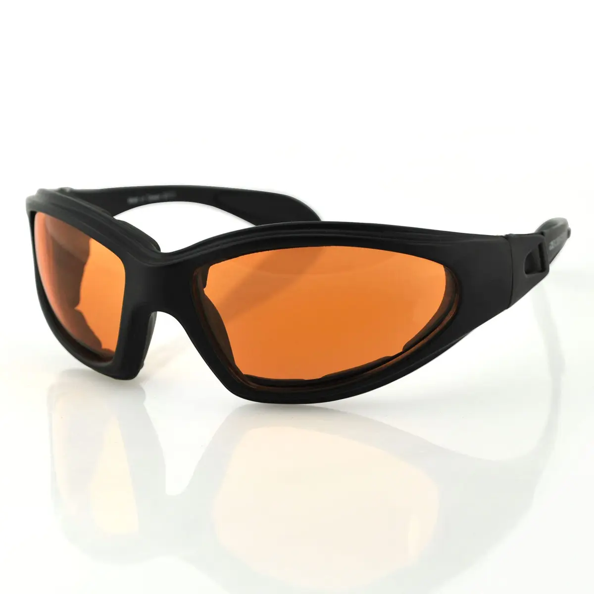 Bobster GXR ® Safety Glasses with Amber Lens | Anti-Fog, UV Protection, Water Float - main product image