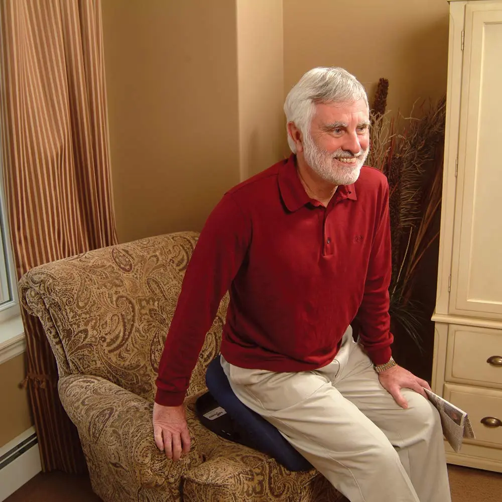 Carex Upeasy Seat Assist Plus | Portable Self-Powered Lifting Seat Cushion Supports 340 lbs - view 7