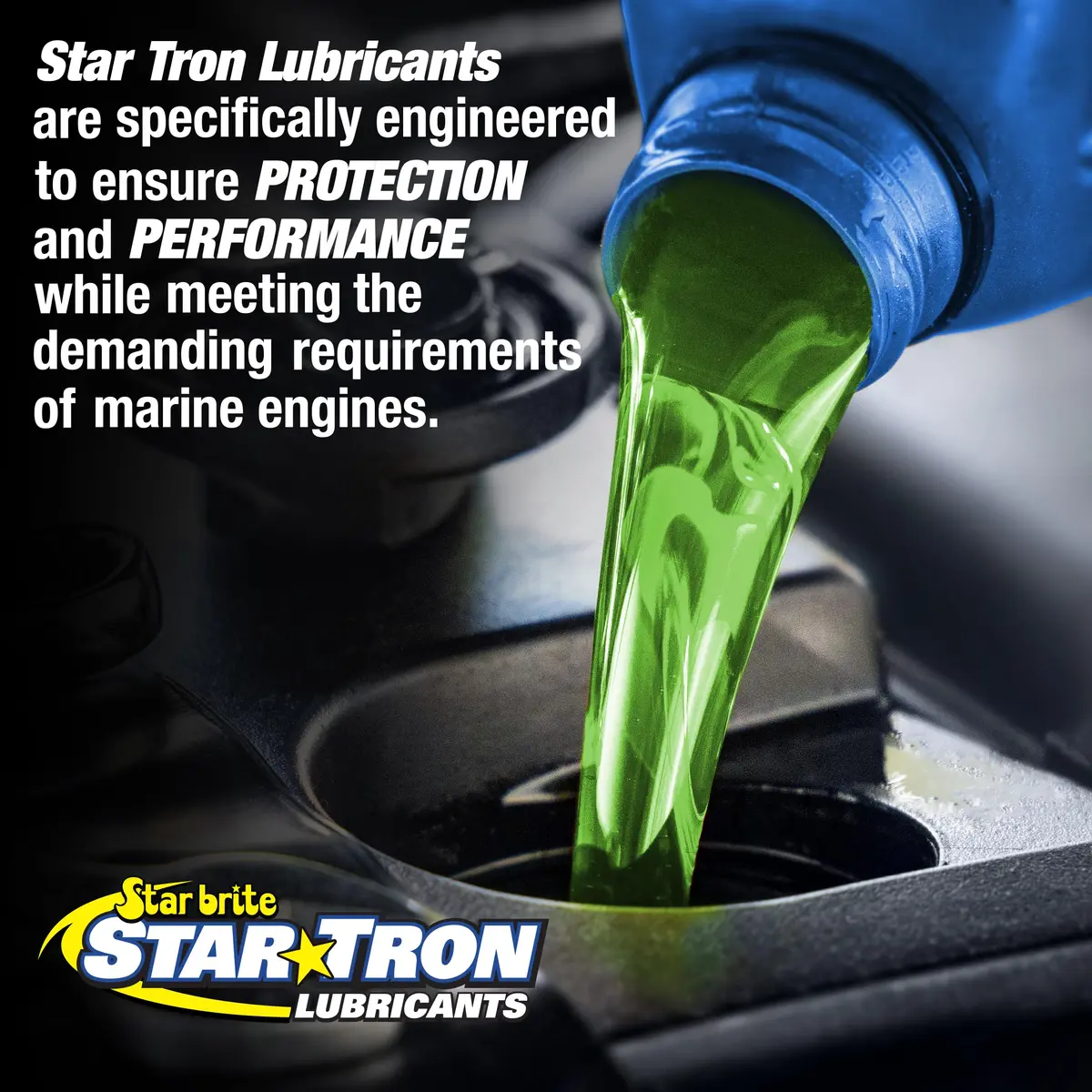 STAR BRITE TCW3 2-Stroke Synthetic Blend Engine Oil | High-Performance Marine & Auto Oil, 1 Gallon - view 3