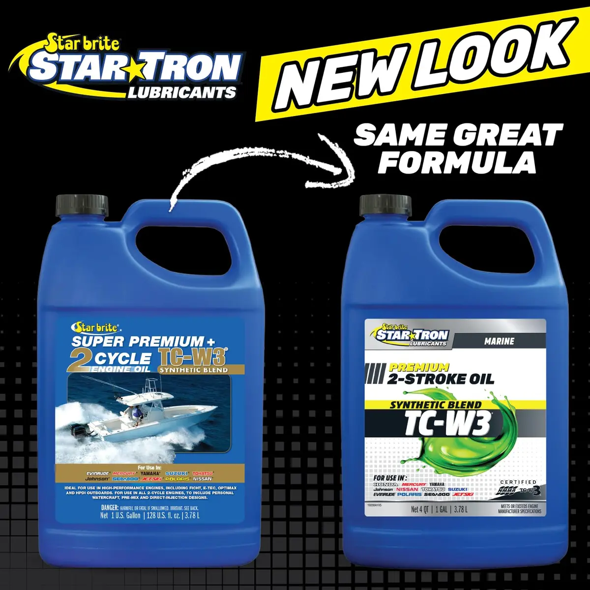 STAR BRITE TCW3 2-Stroke Synthetic Blend Engine Oil | High-Performance Marine & Auto Oil, 1 Gallon - view 4