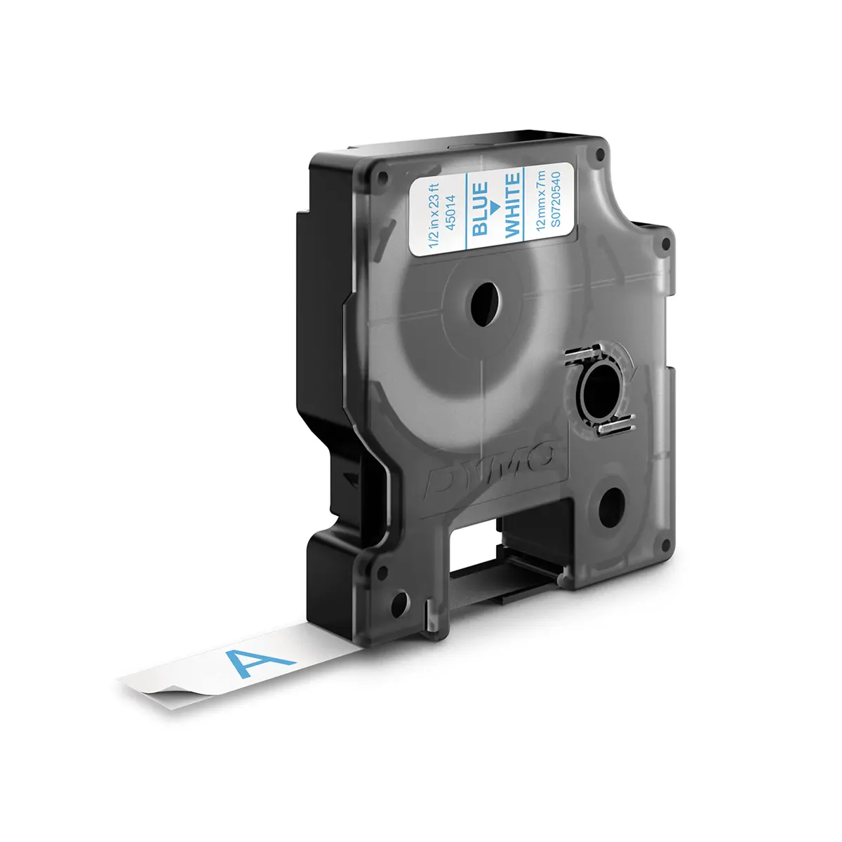 DYMO D1 Standard Labelling Tape 12mm (0.47 in) x 7m - Blue on White | Compatible with LabelManager Series - view 7