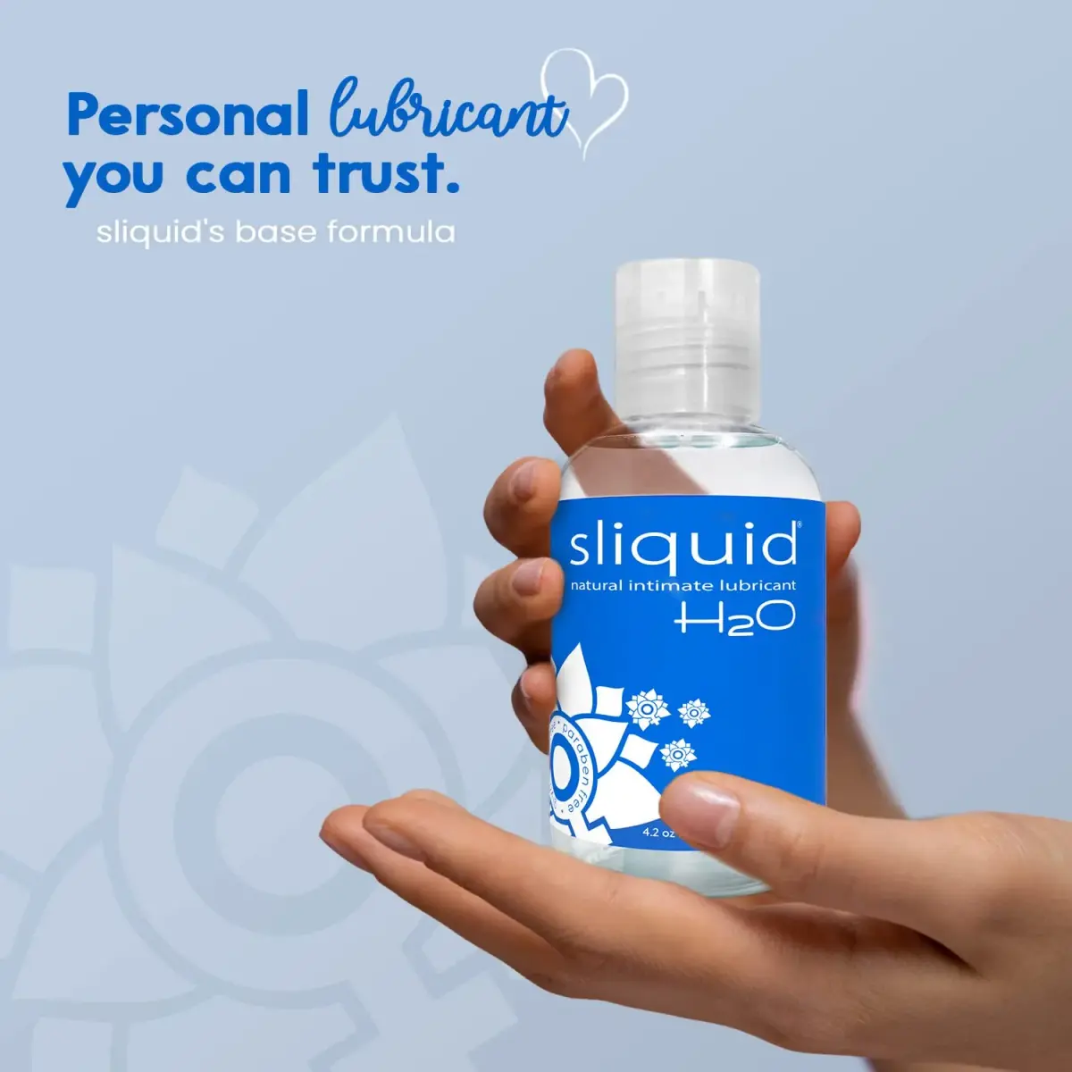 Sliquid H2O Water Based Lube Lubricant 125ml (4.2 Fl Oz) | Glycerin Free Personal Lubricant for Sex - view 4