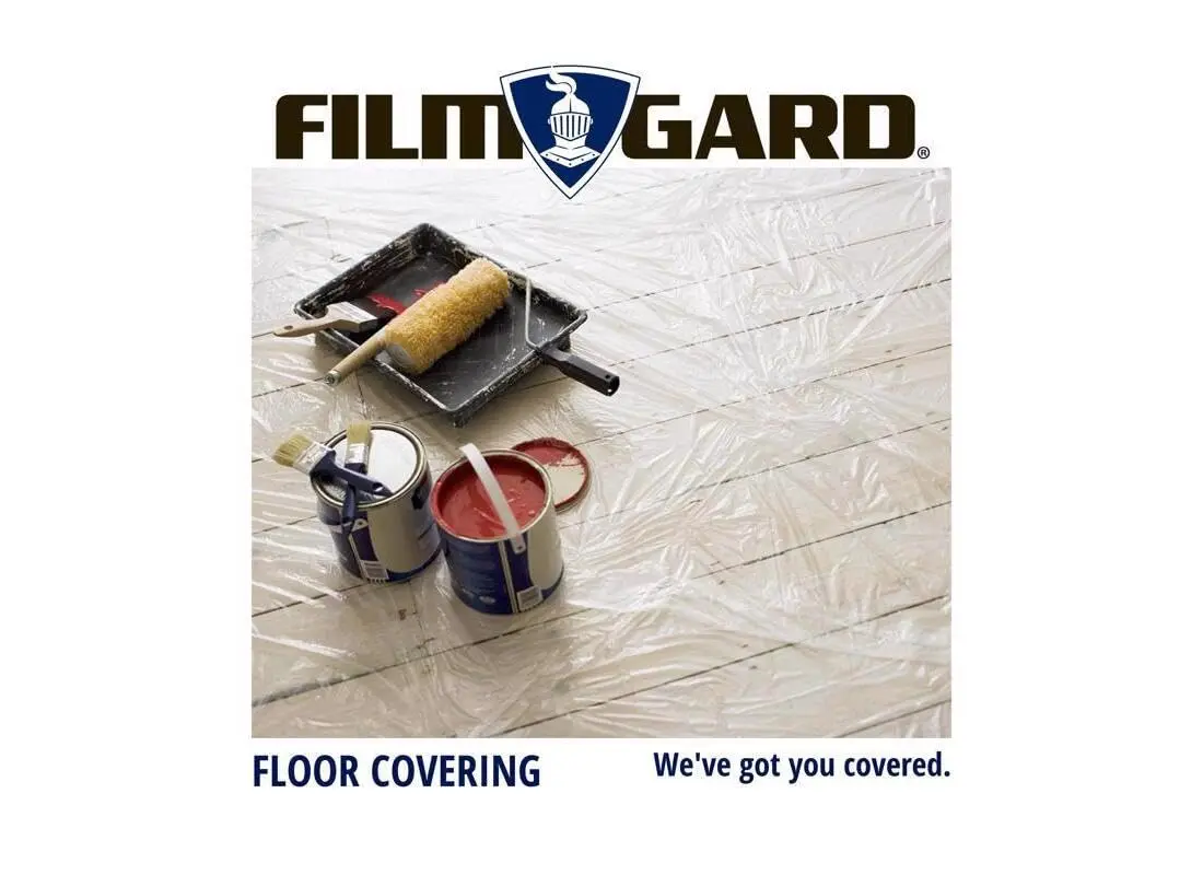 Film-Gard 2ML CLR Plastic Sheeting | Multi-Purpose 8'4"x200' | Durable Polyethylene Cover - view 2