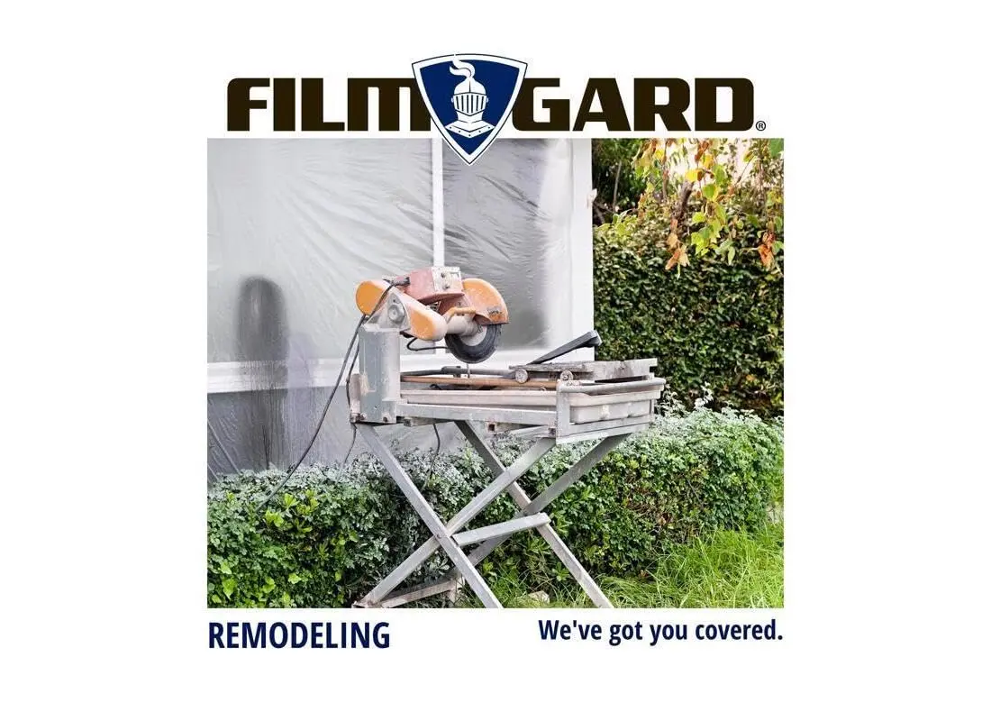 Film-Gard 2ML CLR Plastic Sheeting | Multi-Purpose 8'4"x200' | Durable Polyethylene Cover - view 3