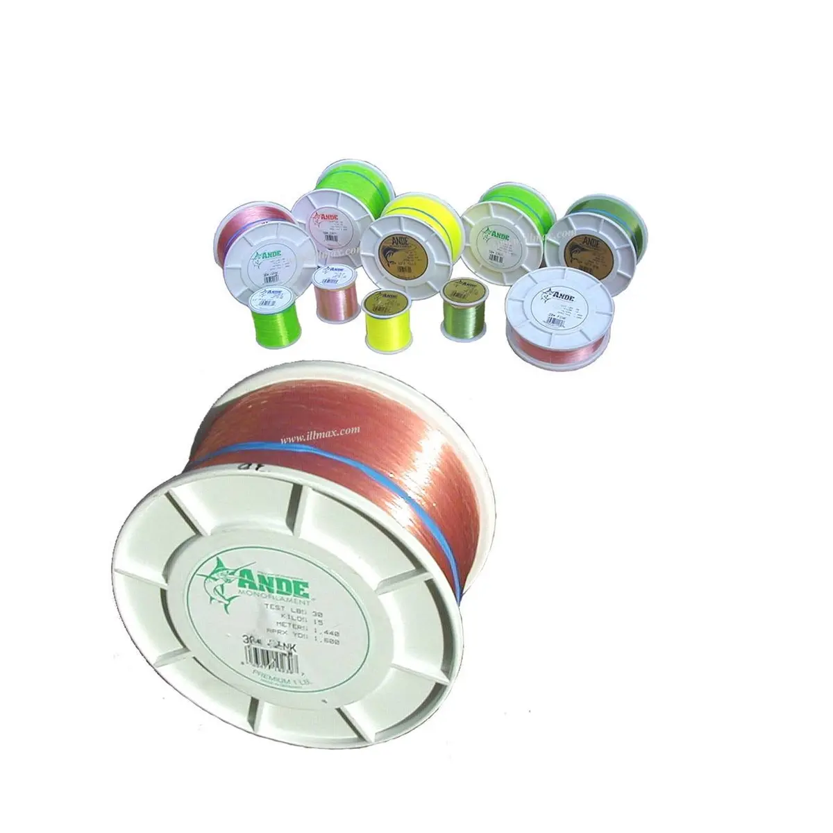 ANDE Monofilament Premium 25lb Test 500yd | Excellent tensile & knot strength, abrasion resistant, ideal for Indian anglers - main product image