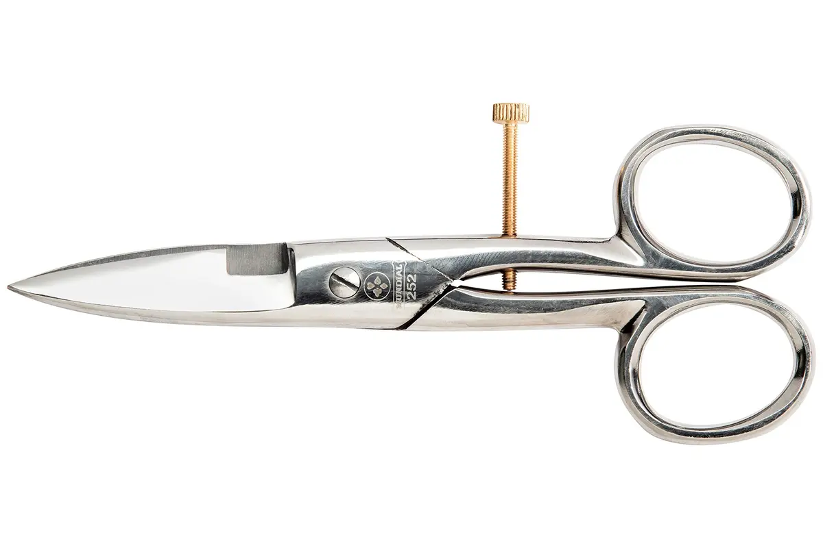 Mundial Buttonhole Scissors – Adjustable Sewing Scissors for Cutting Buttonholes, Dressmaking, Quilting & Craft Projects – 4.5" Stainless Steel Tool - main product image