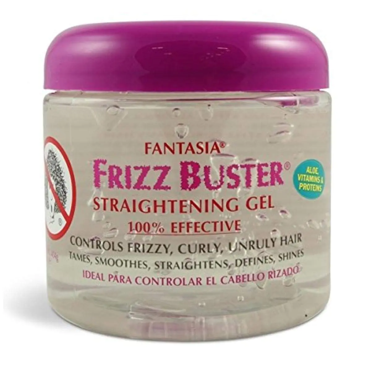 Fantasia Ic Frizz Buster Straightening Gel 16 Oz | Controls Frizz & Adds Shine for Curly & Wavy Hair - main product image